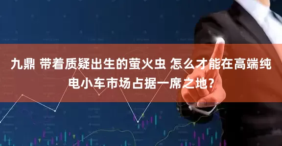 九鼎 带着质疑出生的萤火虫 怎么才能在高端纯电小车市场占据一席之地？